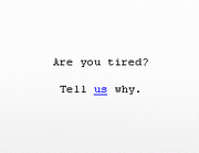 www.tired.com:  ?  , 