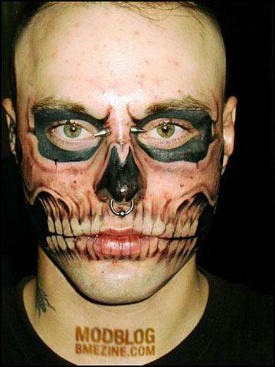    -   (Rick Genest)-  " "...